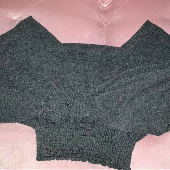 Free People Off-shoulder cropped sweater - Picture 2 of 4